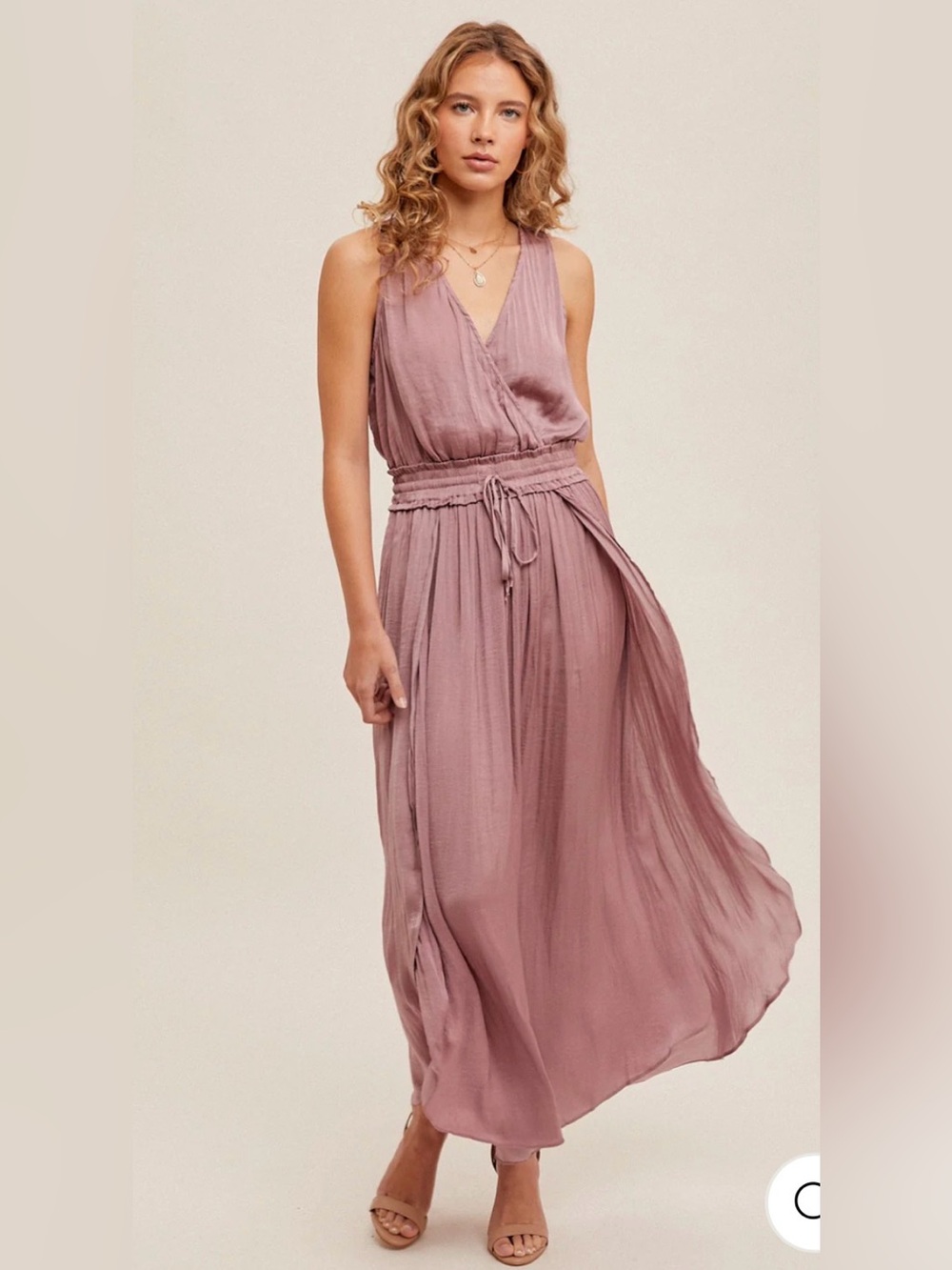 Hem & Thread Maxi Dress Medium NWT